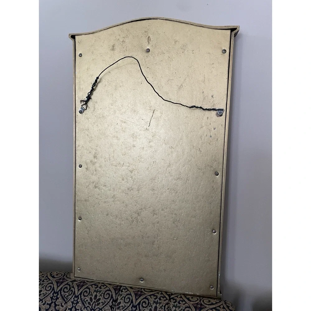 Vintage Syroco Mirror With Gold Frame 13 X 23